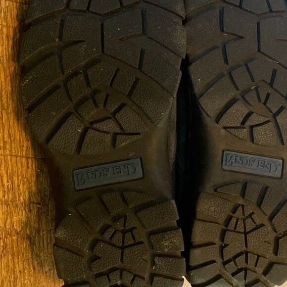 Lands End Swede  Slip On Moc All Weather Womens Shoes Size 6 - Picture 9 of 9